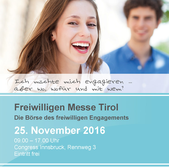 Freiwilligen Messe Tirol Barmherzige Schwestern Freiwilligenarbeit Arbeit Freiwillige